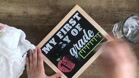 Remove Liquid Chalk From Chalkboard