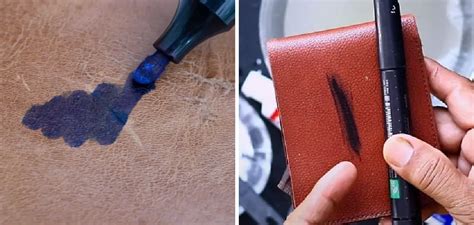 Remove Magic Marker From Leather
