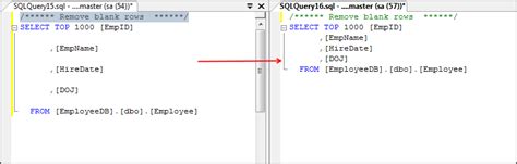 Remove New Lines Sql