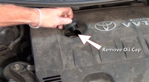 Remove Oil Filler Cap While Engine Running