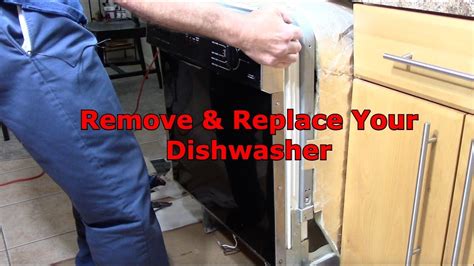 remove old dishwasher