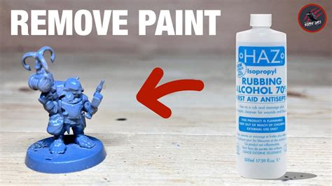 Remove Paint From Plastic Figures