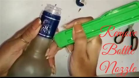 Remove Plastic Cap Liquor Bottle