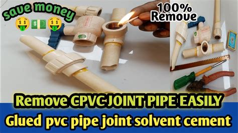 Remove Pvc Pipe Cement