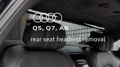 Remove Q7 Headrest