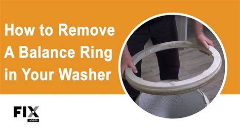 Remove Rubber Ring Washing Machine