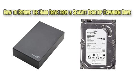 Remove Seagate Hard Drive From Case