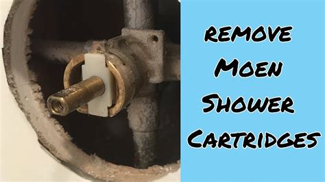 Remove Shower Cartridge Replacement Moen