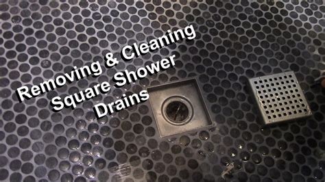 Remove Shower Drain From Above