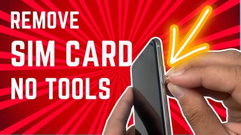 Remove Sim Card Without Key