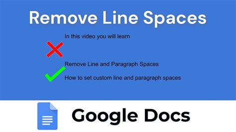 remove space before horizontal line in google docs