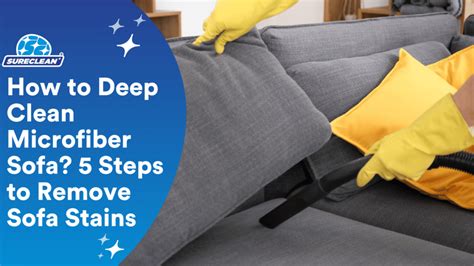 Remove Stains From Microfiber Cloth