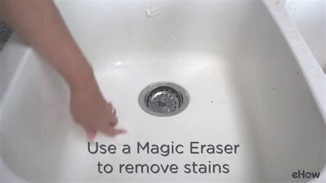 Remove Stains White Kitchen Sink