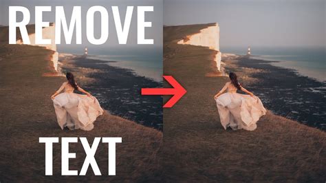 remove text from image photoshop 2023