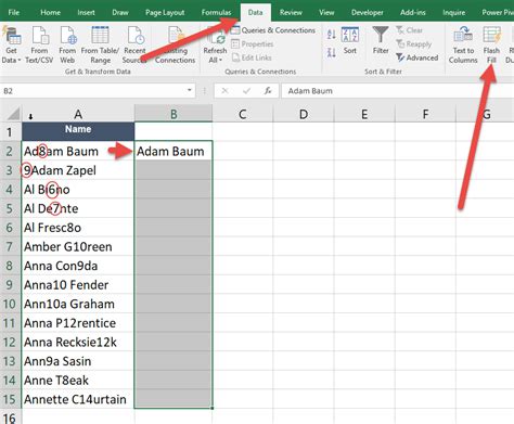 remove text from numbers in excel cell