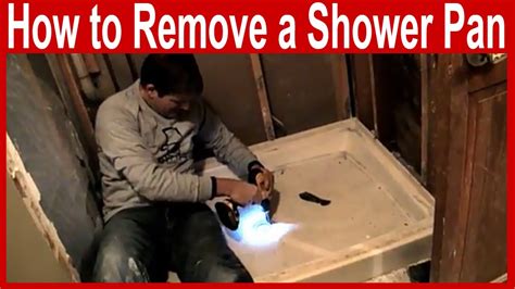Remove Tile From Shower Pan