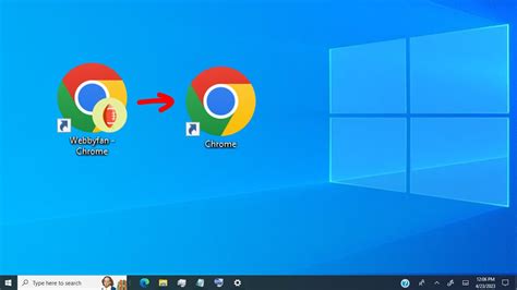 remove user icon from chrome