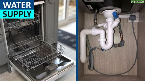 remove water from dishwasher