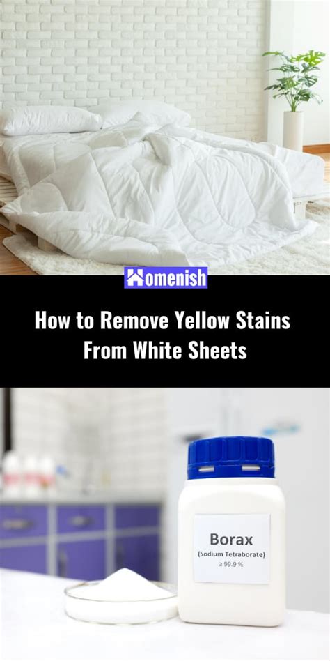 Remove Yellow Stains Sheets