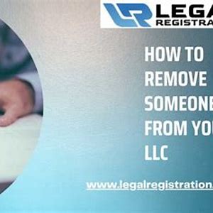 remove yourself from an llc