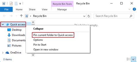 Add Empty Recycle Bin to Quick Access Toolbar in Windows 10 Tutorials