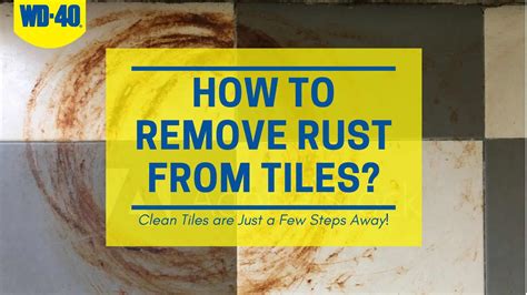 How to Remove Rust from Tiles Cleanipedia ZA