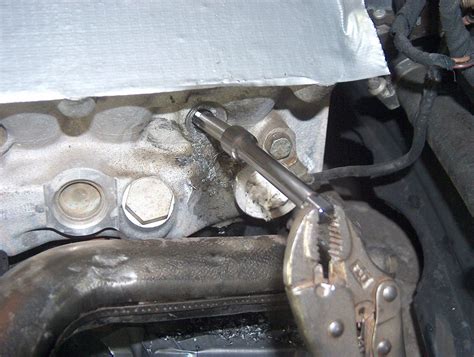 removing broken glow plug