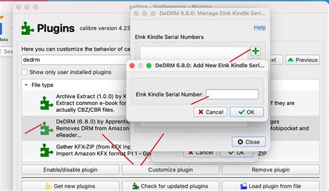 removing drm with calibre