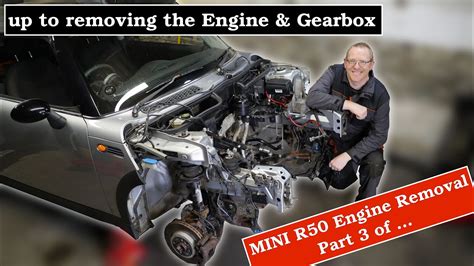 Removing Mini Cooper Engine