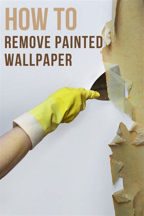 Removing Wallpaper Painted Over