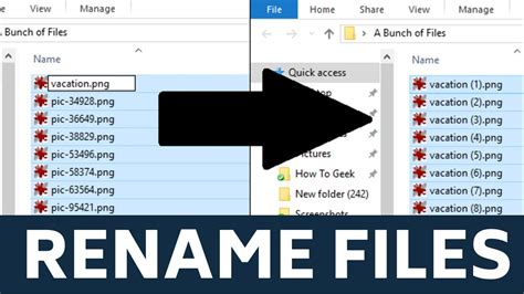 Download EF Multi File Renamer to rename multiple files at