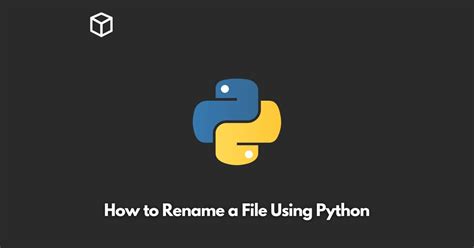 Rename All File In Folder Python