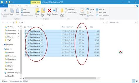 Rename All Files In Folder Numerically