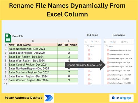 rename pdf files from excel list