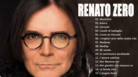 renato zero il meglio canzoni