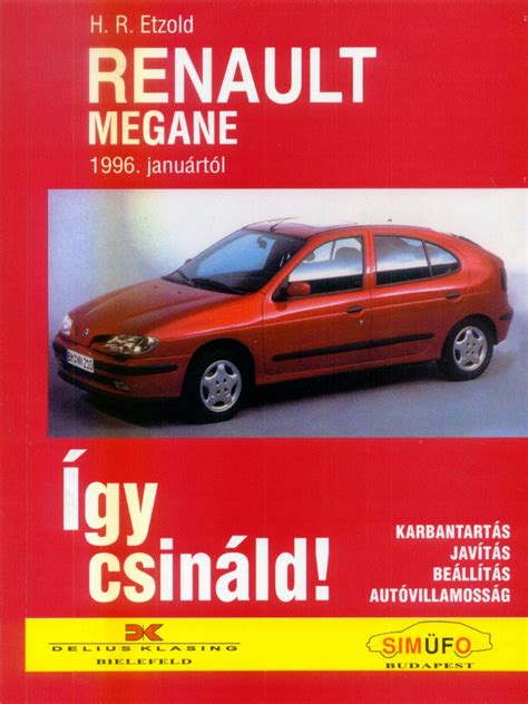Renault Laguna (Javítási kézikönyv)