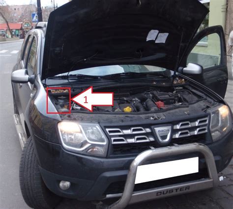 renault duster chassis number location