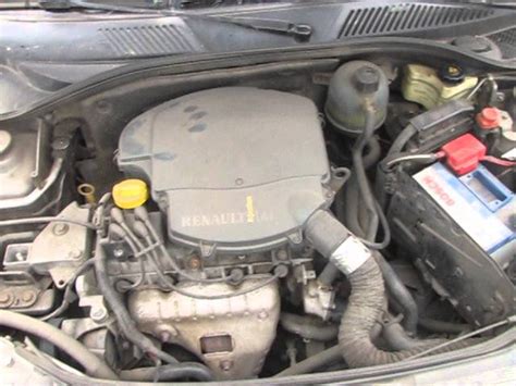 Motor 1,2 55kW Renault Thalia Typ motoru D4F G 7, obsahuje spojku, sací