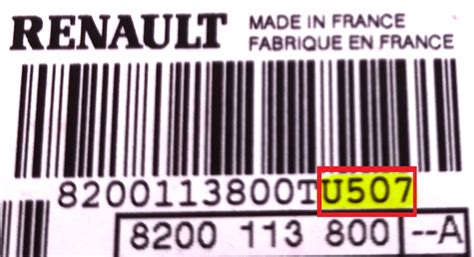 Trouver Code Radio Renault