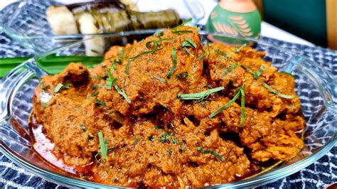 Rendang Ayam Dendang Perantau: Resipi Terperinci