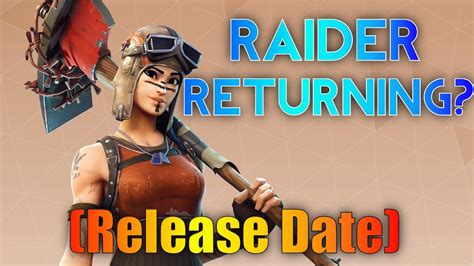 renegade raider release date