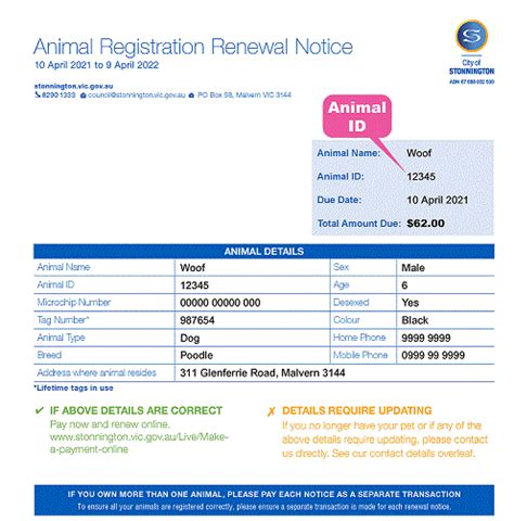 renew dog registration qld