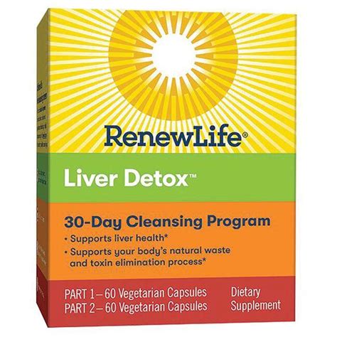 renew life liver detox review