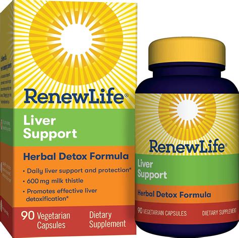 renew life liver support herbal detox formula