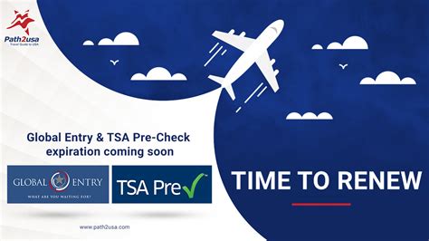 renew tsa precheck to global entry