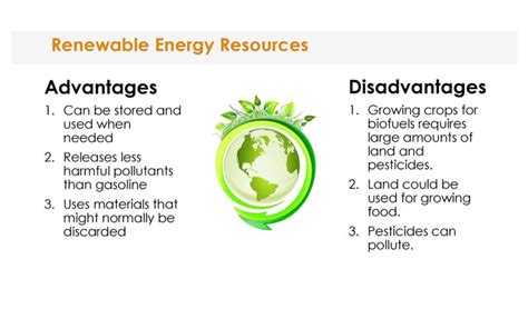 Renewable Energy: Advantages And Disadvantages