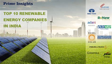 Renewable Energy Companies In India: A Comprehensive Guide
