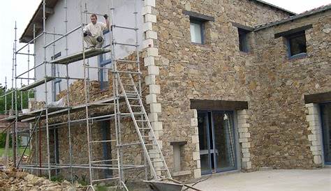 Renovation Facade Pierre Rénovation D’une Façade En à Ouveillan Dans L’Aude