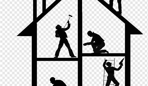 Renovation Logo Png House Clipart Construction Home Improvement Company