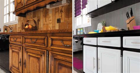 meuble de cuisine moderne en bois Idées de Décoration intérieure
